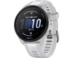 Garmin Forerunner 165 Music - Hardloophorloge - 43 mm - Mist Grey-Whitestone
