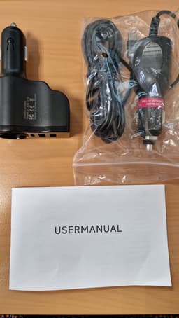 Dashcam - Automonitorcamera - 1080p dubbele lens - usb lader - 32GB SD card - sigaretten module - HD-videorecorder, groothoekweergave - naadloze loop-opname - voor rijveiligheid, parkeerveiligheid en roadtrips — thumbnail 5