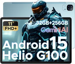 Doogee Tab E3 -Tablet-Android 15- 11 inch 90Hz FHD+ - 4G LTE-Gemini AI-32GB ROM+256GB ROM（2TB TF）-Helio G100-8800mAh/18W-Dubbele luidsprekers-Face ID-5G Wi-Fi-A GPS-GPS-Blauw — thumbnail 1