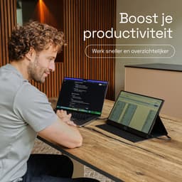 Screenmate® Lite 144 Hz Portable Monitor 15,6” - Draagbare Monitor met Beschermhoes - Extra Scherm Laptop - Draagbaar Beeldscherm - Zwart — thumbnail 3