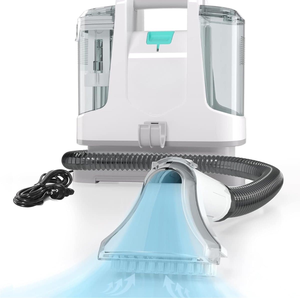 MMP® Tapijtreiniger machine - Tapijtreiniger - Tapijtreiniger apparaat - Grijs - ‎15cm x 29cm x 27cm — afbeelding 1