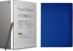 reMarkable® Paper Pro met Marker Plus en Blauwe Magnetische Hoes — thumbnail 1