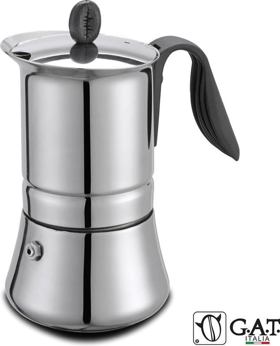 G.A.T. Italia Lady RVS 2 kops - Percolator - 100ml - Made in Italy — afbeelding 1