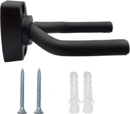 Twee stuks - Dubbel pack - Gitaar Wandbeugel – Muurbeugel – Gitaar standaard – Hanger – Haak – Wandsteun - Guitar Stand – Viool – Basgitaar - Ukelele - muurhaak — thumbnail 3