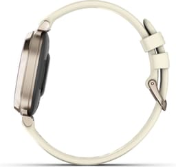 Garmin - Lily 2 Cream Gold met Coconut siliconen band — thumbnail 5