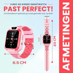 VUBIO Kinder Smartwatch B2 4G - Incl. SIM - Locatie - Videobellen — thumbnail 3