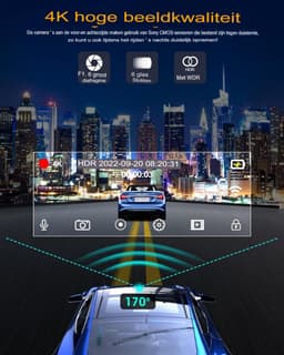 Dashcam Voor Auto Voor En Achter - Dashcam Voor En Achte - Dashcam Auto — thumbnail 3