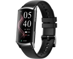 Kiraal Diva - Stijlvolle Activity Tracker - Functioneel - Android & iOS - Siliconen - Zwart