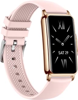 Kiraal Livery - Schitterende Activity Tracker - Stijlvol - Android & iOS - Siliconen - Roze — thumbnail 2