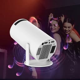 Portable Projector Beamer | Draagbare Beamer |Projector | Hy300 | 4K | Android 11 Dual Wifi | Home Cinema Outdoor | Projector | Beamer | Makkelijk mee te nemen | 180-graden Rotatie | Luxury | — thumbnail 4