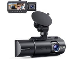Dashcam - Dashcam Voor Auto - Dashcam Voor Auto Voor En Achter - 4K - Infrared Night Vision