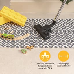 Tristar Stofzuiger SZ-4135 - Stofzuiger zonder zak - Cyclone vacuum cleaner - Geschikt voor alle oppervlakken - 9M actieradius - XXL Stofbak - Blauw — thumbnail 3