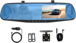 Dashcam Voor Auto Voor En Achter - Dual Dashcam Met Nachtvisie - Dashcam Voor En Achter Multifunctioneel – 1080p — thumbnail 1