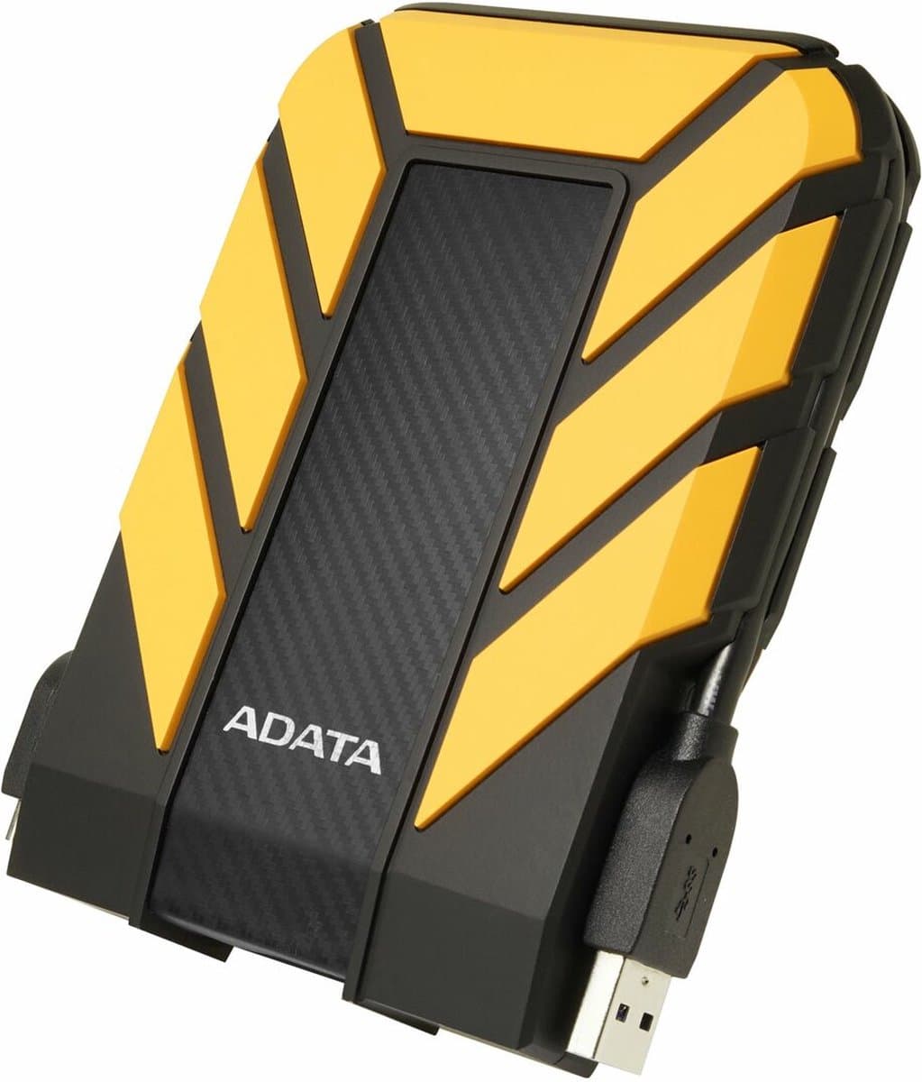 ADATA DashDrive Durable HD710 Professional Externe Harde Schijf 2 TB Geel — afbeelding 1