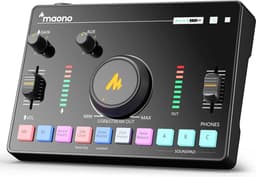 Maono - AMC2 Neo - Streaming Deck - 48V Fantoomvoeding - Bluetooth DJ Mixer - Gaming Mixer - Ingebouwde Accu - Podcast / Stream / Gaming - XLR Aansluiting - Line-in - Voice Changer — thumbnail 2
