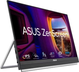 ASUS ZenScreen MB229CF - Portable Monitor - USB-C 60W - 100hz - 22 inch - Met Stand — thumbnail 1