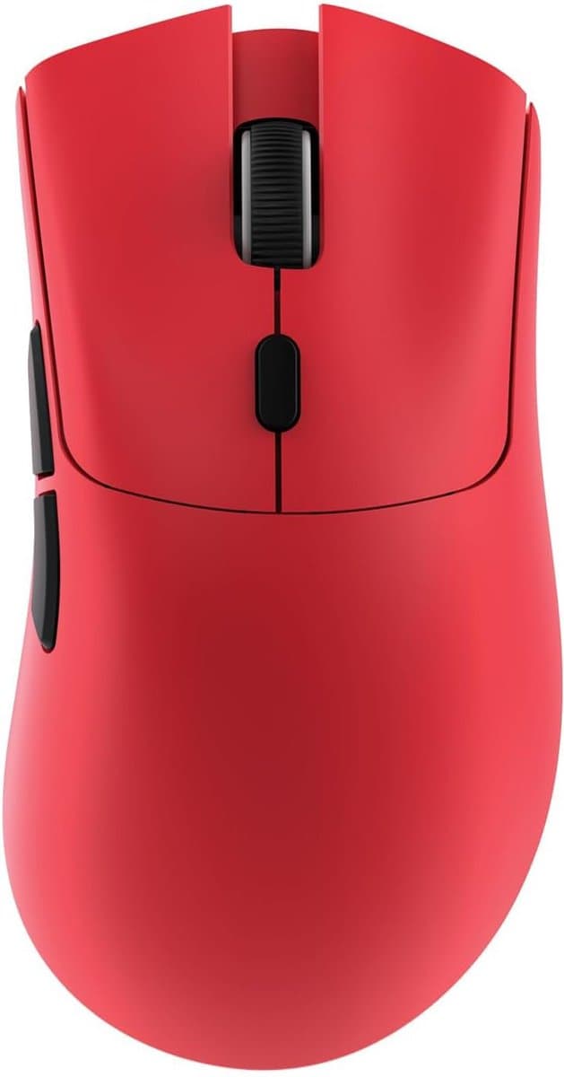 ATTACK SHARK R1 Draadloze Gaming Muis - Wired/2.4G/BT5.2 - Lichtgewicht 59G - PAW3311 - 18000DPI - Rood — afbeelding 1