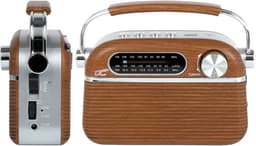 LTC - Radio - Retro Nida-radio - Draagbare BT USB MP3 - BLUETOOTH AM / FM / MP3 / USB / SD — thumbnail 1