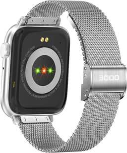 OOQE WATCH PRO 7 - Smartwatch Heren | Elegant Design | Bellen en Gebeld Worden | Berichten Inzien |Gezondheidsanalyse | Sportanalyse | Stress en Slaap Management | Nederlandstalig | Barst- en Krasbestendig | Zilver — thumbnail 4
