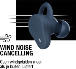 Fresh 'n Rebel Twins Rush - Sport Oordopjes – Active Noise Cancelling – Bluetooth 5.3 - Draadloos – Waterdicht – 36 uur Speeltijd - Steel Blue — thumbnail 4