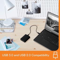 Harde schijf extern - Harde schijf - 5TB - Draagbaar - Externe harde schijf - Must have voor al uw extra foto's en bestanden! — thumbnail 2