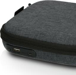 Lenco Discman Bundel - CD-300BK + PBC-50GY - Draagbare Bluetooth CD-MP3 Speler met ingebouwde Powerbank case — thumbnail 2