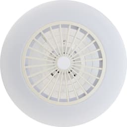 EGLO Lovisca Plafondventilator met lamp - Ø 55 cm - 3 snelheden - Instelbaar wit licht - Dimbaar - AC longer life - Wit/Zilver — thumbnail 3