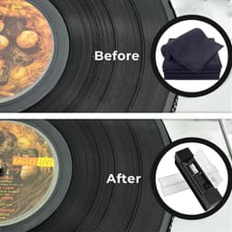 Premium Platenborstel + Naaldborstel - Antistatisch - Platenreiniger - LP Borstel - Vinyl Borstel - Vinyl reiniger - LP schoonmaakset - LP Reinigingsset - LP Reiniger - LP Opbergsysteem - Vinyl Opberg systeem — thumbnail 5