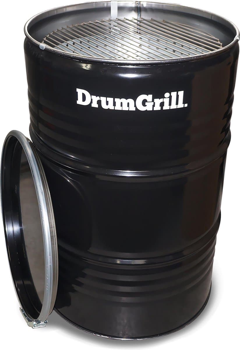 Drumgrill Big 200 Liter Barbecue, vuurkorf en statafel in één — afbeelding 1