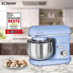 Bomann KM 6030 - Kneedmachine - Keukenmachine - 1100 watt - 5 liter - Blauw — thumbnail 5