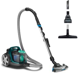 Philips PowerPro Active FC9555/09 - Stofzuiger zonder zak - 3 extra mondstukken - Groen — thumbnail 1