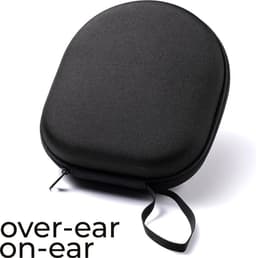 WiseQ Harde Koptelefoon Hoes – Headphone Case – Koptelefoon Case Over Ear & On Ear – Waterdichte Hoofdtelefoon Case – Headset Case – Zwart — thumbnail 3