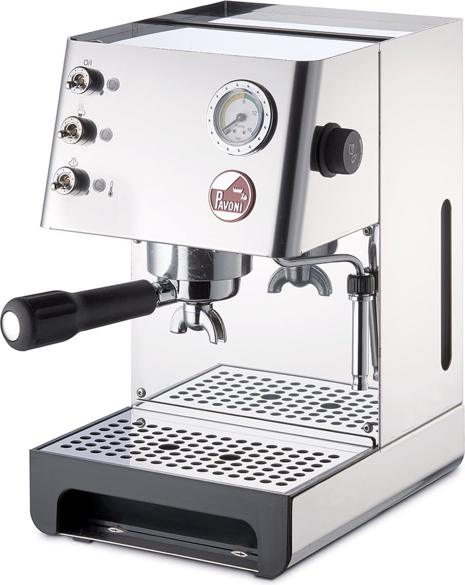 La Pavoni Smeg LPMBRT05EU Piston espressomachine Baretto Steel Elettrovalvola — afbeelding 1