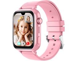 Protectly® GPS Horloge Kind Met Simkaart - 4G - SOS Knop - Smartwatch Kinderen - GPS Tracker Kind - Kinder Smartwatch - Videobellen - HD Camera - Whatsapp en SMS - Elke polsmaat