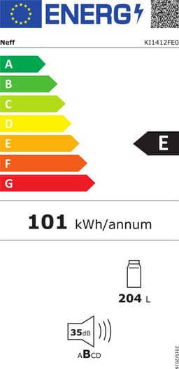 NEFF KI1412FE0 Inbouw Koelkast 122 cm – 204 Liter – Deur-op-Deur – Energieklasse E — thumbnail 2