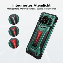 DOOGEE S200 Ultra 5G - Robuuste Smartphone - Robuuste Telefoon - 64GB RAM + 1TB ROM /2TB TF -Dimensity 7400 - 11000 mAh /66W --6,72 inch 120Hz - Android 16 -Nachtzicht-100 MP AI camera - NFC - GPS -1,32 inch display achteraan - Groente — thumbnail 4