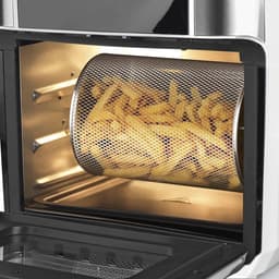 Vertikale heteluchtfriteuse 10L met 4 niveaus, Touchscreen en Ruimtebesparend Ontwerp — thumbnail 5
