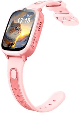 Mayni SmartWatch 4G - Smartwatch Kinderen - GPS Horloge Kind - GPS Tracker - Bellen/Videobellen - SOS - SIM - Waterdicht - Roze — thumbnail 4
