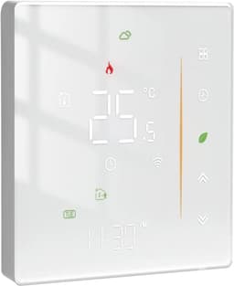 Programmeerbare WiFi verwarmingsthermostaat met draadloze controle via app en spraakassistent — thumbnail 1