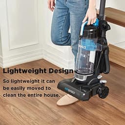 Krachtige Zakloze Verticale Stofzuiger voor Tapijten en Vloeren, Ultra Lichtgewicht met Vervangfilter, Blauw — thumbnail 4