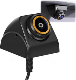 720P achteruitrijcamera voor voertuigen, dubbele camera's voor en achter, 360 graden draaibaar, groothoeklens, IP68K waterdicht, universeel ontwerp, nachtzichtfunctie, geschikt voor vrachtwagens, personenauto's, pick-ups en SUV's. — thumbnail 1