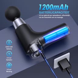 White-Label® Massage Gun Professioneel - Massage Apparaat - Theragun — thumbnail 4