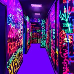 OUYLAF Blacklight - blacklight verlichting - Blacklight UV Lamp Discolamp Neon - UV Lamp - 100W - Neon - Discolamp - Disco Licht — thumbnail 3