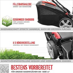 Grasmaaier met krachtige 4-takt motor en wielaandrijving — thumbnail 4