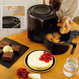 Cecotec Cecofry Rain M Enkel 5,5 l Vrijstaand 1550 W Heteluchtfriteuse Zwart — thumbnail 4