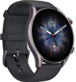 Amazfit GTR 3 Pro - Smartwatch - 46 mm - Midnight Zwart — thumbnail 1