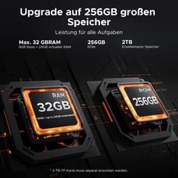 DOOGEE Fire 5 Ultra - Smartphone - Robuuste Smartphone - 32GB RAM + 256GB ROM/2TB TF - Android 15 - 13000mAh - 6,6 inch 90Hz Scherm - IP68 Waterdicht - 1200LM Kampeerlamp - Gemini AI - NFC & GPS - Face ID - Groen — thumbnail 2