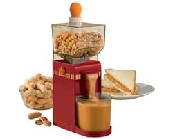 Boterbereider - Pindakaasbereider - Notenmolen - Kleine kookmachine - Thuis 110V/220V 120W Keukenbotermachine - Pinda's, cashewnoten, amandelen, hazelnoten
