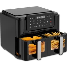 Dubbele Heteluchtfriteuse XXL 10L - 2500W - Met 10 Programma's en Sync Finish — thumbnail 1