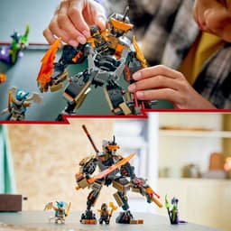 LEGO Ninjago - Cole's missiemecha en draak Zane Constructiespeelgoed — thumbnail 5